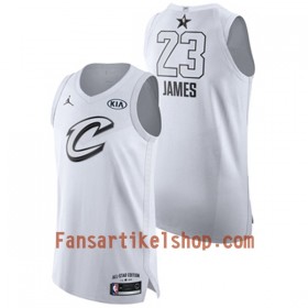 NBA Cleveland Cavaliers Trikot LeBron James 23 2018 All-Star Jordan Brand Weiß Swingman - Herren
